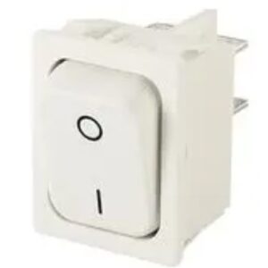 Keinukytkin - 30X22, 2N, ON-OFF, 250V, 16A, Valkoinen