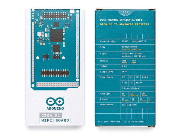 Arduino GIGA R1 Wi-Fi - Image 2