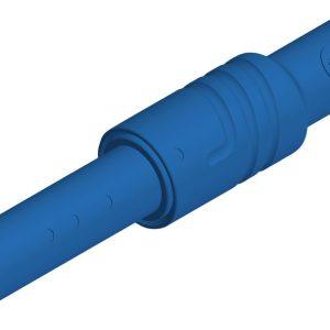 Banaanipistorasia 4mm sininen "naaras" pistoke