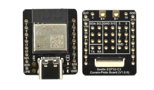 DFR0868 - ESP32-C3 Mini, RISC-V, 32 Bit Mikrokontrolleri