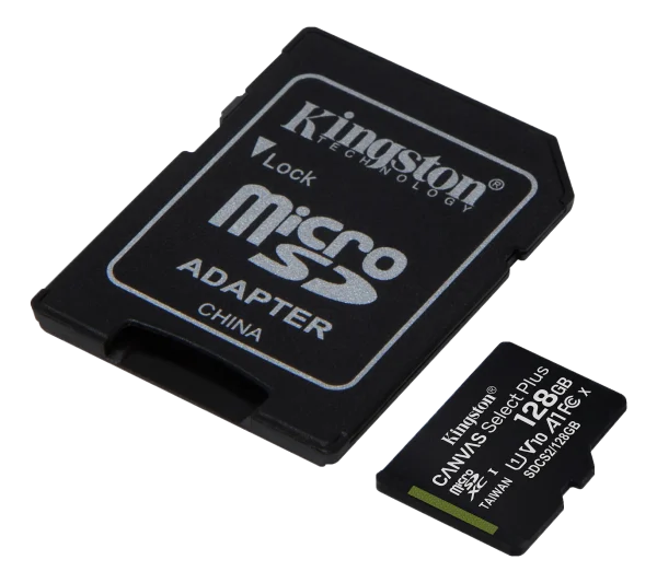 Kingston 128GB MicroSD, Class 10 - Image 2