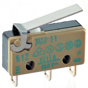 MIKROKYTKIN V4 5A LATTAVIPU L=14mm