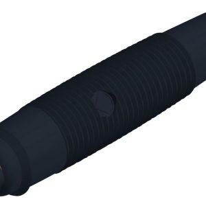 Banaanipistorasia Musta 4mm