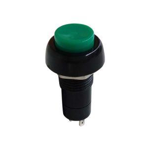 Vihreä painikekytkin On-Off toiminnolla
