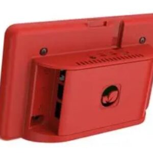 Kotelo Raspberry Pi 4 Kosketusnäytölle Punainen