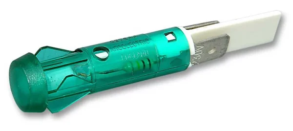 Vihreä neon merkkivalo 230v AC