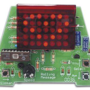 Rakennussarja Vierivä Viestinäyttö